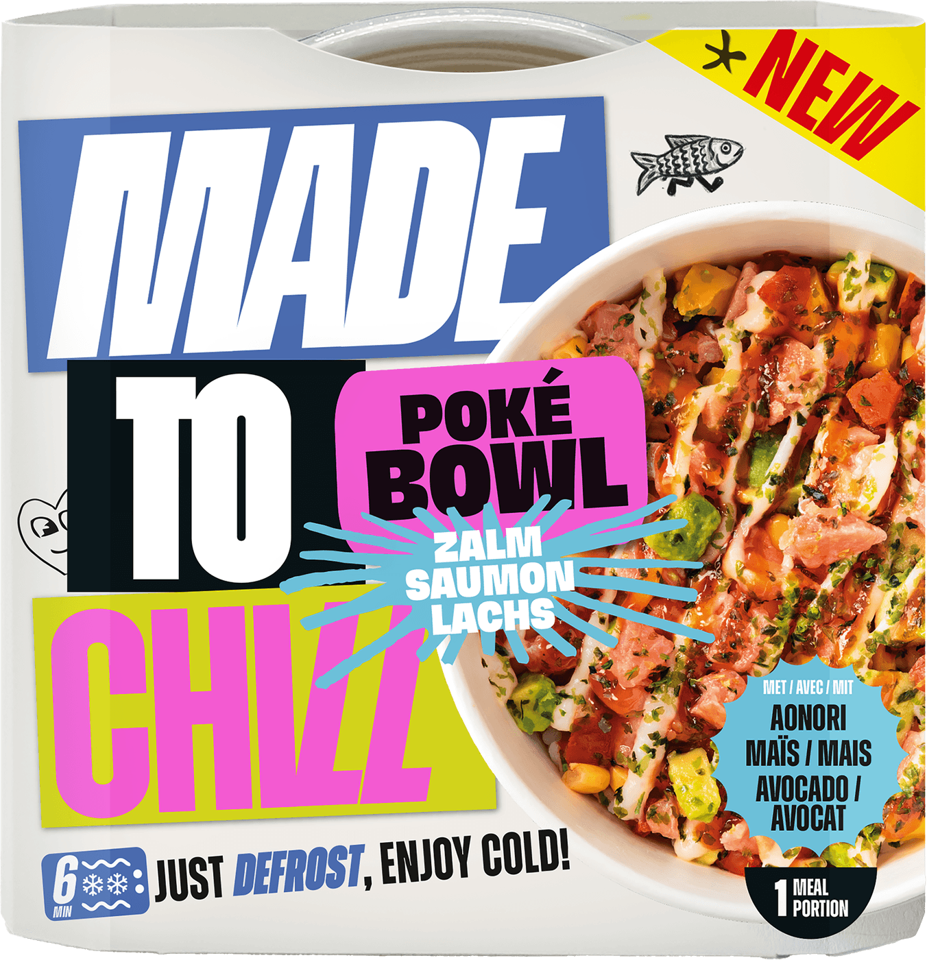 Poké Bowl Salmon pack